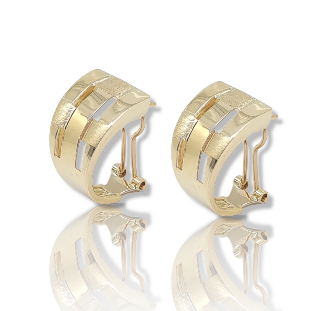 Golden earrings 14k (code S207098)